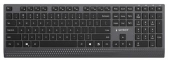 Klaviatūra Gembird Slim Multimedia KB-MCH-06 US (KB-MCH-06)