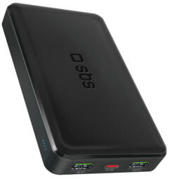 Enerģijas krātuve SBS 10000mAh 20W Black USB-A USB-C PD (TTBB10000FASTPD20K)