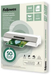 Laminēšanas plēves Fellowes Eco 100gab Matte