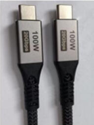 Kabelis Gembird Premium USB Type-C Male