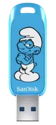 Zibatmiņa Sandisk Smurfs 128GB Brainy Smurf Edition (SDCZIS-128G-G46)