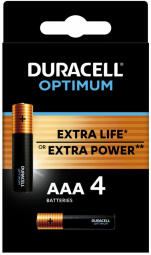 Baterijas Duracell Optimum AAA 4pack (5000394158726)