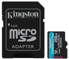 Atmiņas karte Kingston microSDXC Canvas Go