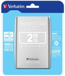 Ārējais cietais disks Verbatim 2TB (53189V)