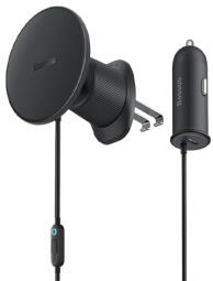 Telefona turētājs Baseus CW01 Magnetic USB-C/40W
