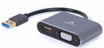 Gembird USB to HDMI + VGA