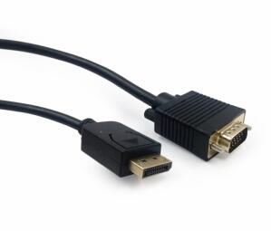 Gembird DisplayPort Male - VGA Male 1.8m Black (CCP-DPM-VGAM-6)