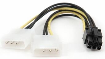 Kabelis Gembird 4Pin Molex x2 -