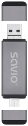 Savio USB 3in1 karšu lasītājs (AK-72)