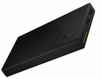 Green Cell GC PowerPlay10S Fast Charging 10000mAh Black (PBGC02S)