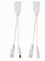 Gembird UTP passive POE adapter kit 0.15m White (PP12-POE-0.15M-W)