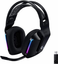 Austiņas Logitech G733 Lightspeed Black (981-000864)