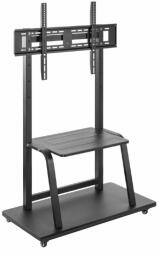 Tv Stiprinājums Gembird TV Floor Stand with Caster Wheels (TVS-100F-01)