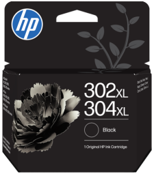 Tintes kasete HP 302XL/304XL Black (B7RT9AE)