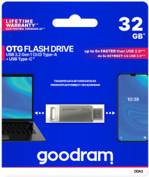 Goodram ODA3 USB 3.2 32GB Silver (ODA3-0320S0R11)