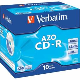 Matricas CD-R AZO Verbatim 700MB 1x-52x (43327V)