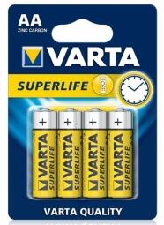 Baterija Varta AA SuperLife Zinc Carbon
