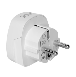 Strāvas adapteris SAVIO Travel adapter US