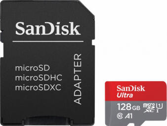 Atmiņas karte Sandisk Ultra microSDXC 128GB