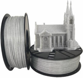 3D Printera izejmateriāls Gembird PLA Marble Filament 1.75 mm 1 kg (3DP-PLA1.75-02-MAR)