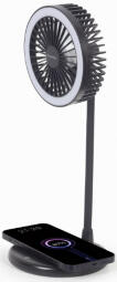 Ventilators Gembird Desktop Fan with Lamp