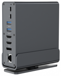Dokstacija Gembird USB Type-C 15-in-1 multi-port adapter (A-CF-COMBO15-01)