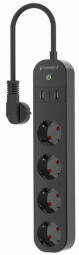 Viedā Rozete Gembird Smart Power Strip