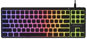 Klaviatūra Genesis Thor 430 TKL US Black (NKG-2345)