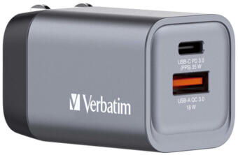 Lādētājs Verbatim Wall Charger 35W Grey