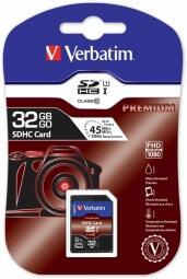 Atmiņas karte Verbatim SDHC 32GB Class10