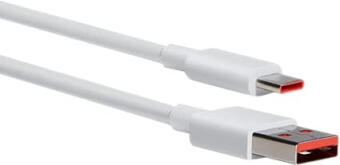Kabelis Xiaomi USB Type-A Male - USB Type-C Male 1m 6A Black (BHR6032GL)