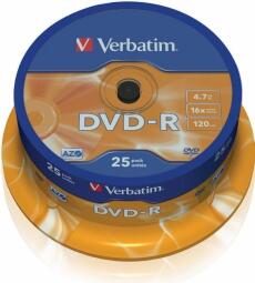 Matricas DVD-R AZO Verbatim 4.7GB
