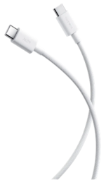 Kabelis Xiaomi USB-C-USB-C 1m 3A White (BHR0878GL)