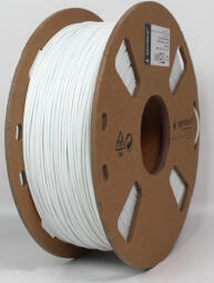 3D Printera izejmateriāls Kvēldiegs Gembird PLA Flexible White 1,75 mm 1kg (3DP-PLA-FL-01-W)