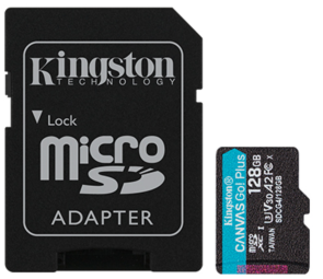 Atmiņas karte Kingston microSDXC Canvas Go