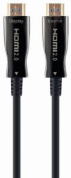 Kabelis Gembird HDMI Male - HDMI Male High speed Cable with Ethernet Premium Series 50m 4K (CCBP-HDMI-AOC-50M-02)