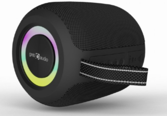 Skaļrunis Gembird Bluetooth LED Speaker SPK-BT-LED-05-BK Black (SPK-BT-LED-05-BK)