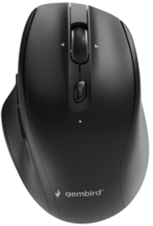 Pele Gembird MUSW2-6B-02 Wireless Black (MUSW2-6B-02)