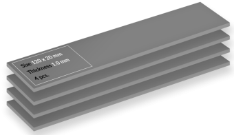 Arctic Thermal Pad TP-4 120x20x1mm 4pcs (ACTPD00066A)