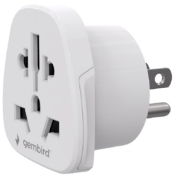 Adapteris Gembird World to US 10A (A-AC-USMINTF)