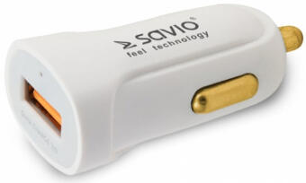Lādētājs Savio Car Quick Charge Charger
