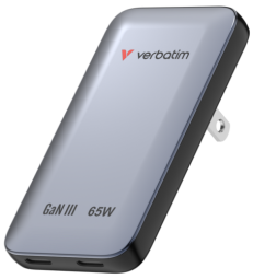 Lādētājs Essentials Slim GaN Charger 65W Grey (30280V)