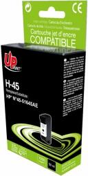 Tintes kārtridžs UPrint HP 45 Black