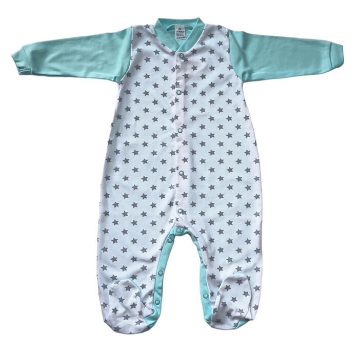 ZUZIA Rompers Green Stars  80 cm