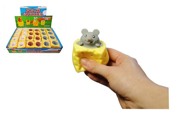 LEAN TOYS Antistresa rotaļlieta PELĪTE SIERĀ