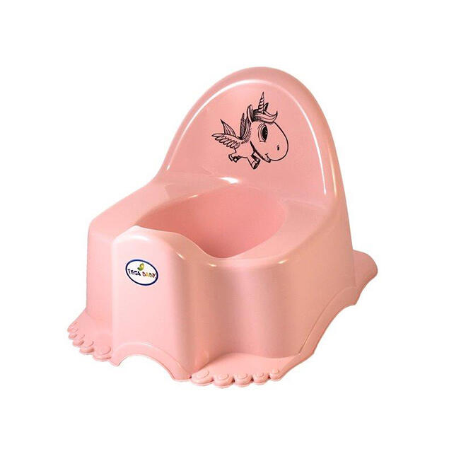 Горшок музыкальный ECO UNICORN light pink PO-055-104