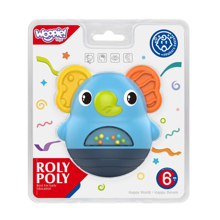 Woopie Toys Interaktvais grabulis ROLLY-POLLY ELEPHANT