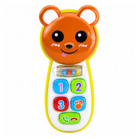 LEAN TOYS Interaktīvais telefons BEAR 03921