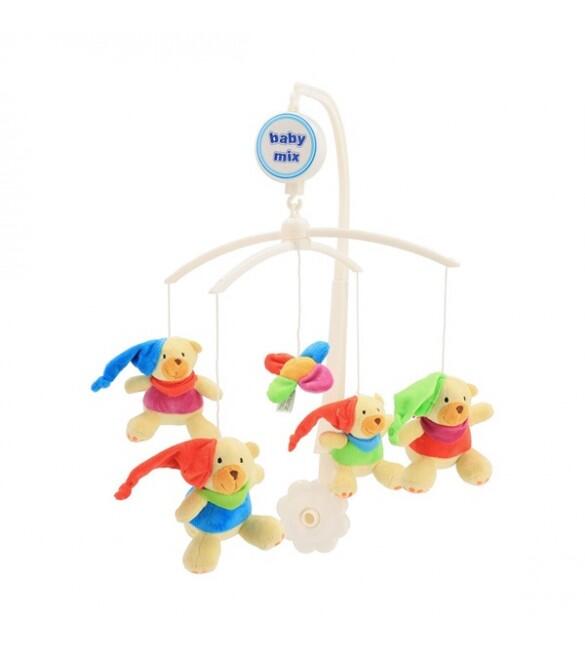 Baby Mix Muzikālais karuselis BEARS BabyMix