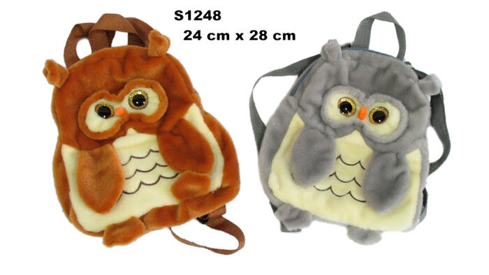Mugursomiņa OWL 24x28 cm S1248 (Sun-Day)